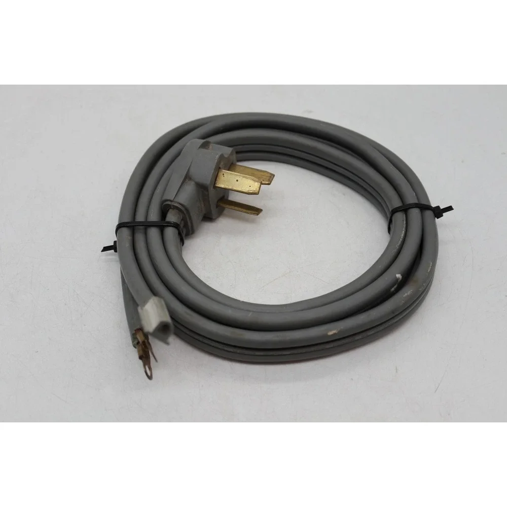 Universal 6ft 3-Prong Electric Dryer Power Cord | 30A 250V | NEMA 10-30P